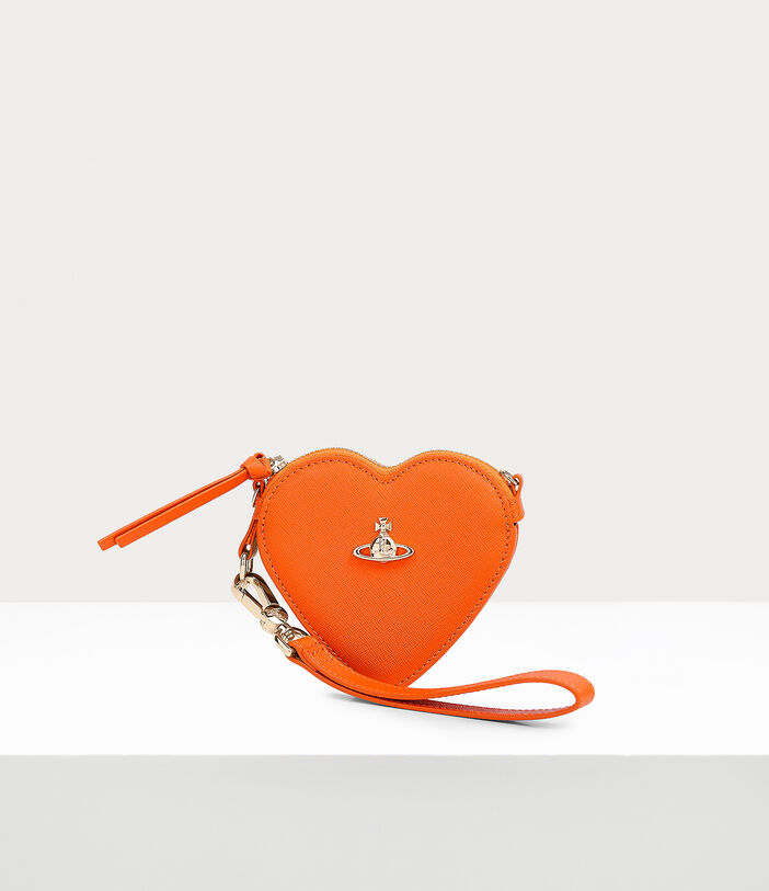 Vivienne Westwood SAFFIANO HEART WRISTLET